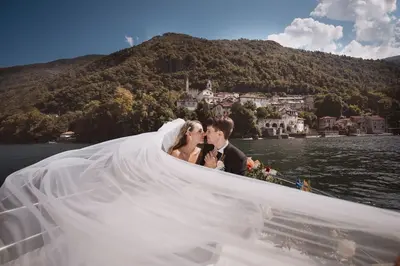 Wedding photoshoot on Lake Como by Fabrizio A