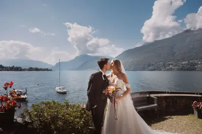 Wedding photoshoot on Lake Como by Fabrizio A