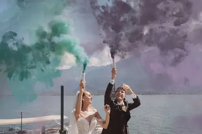 Wedding photoshoot on Lake Como by Fabrizio A