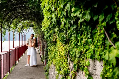 Proposal photoshoot on Lake Como by Magda M