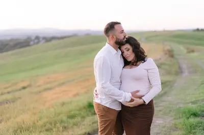 Maternity photoshoot in Siena by Graziana M