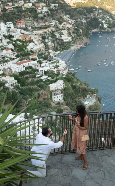 Proposal photoshoot in Positano by Adamo M