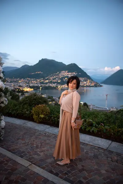 Birthday photoshoot on Lake Como by Adamo M