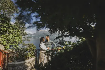 Engagement photoshoot on Lake Como by Gianluca M