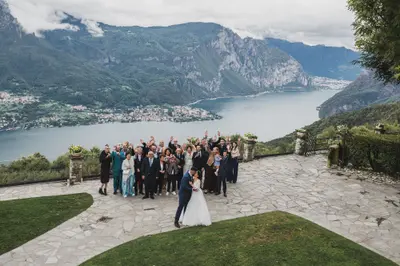 Wedding photoshoot on Lake Como by Gianluca M
