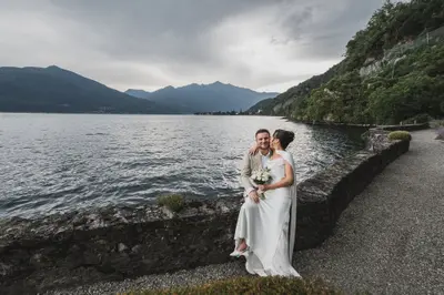 Couples photoshoot on Lake Maggiore by Gianluca M