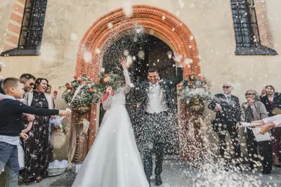 Wedding photoshoot on Lake Como by Gianluca M