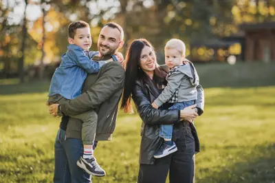 Family photoshoot in the Langhe by Gianluca M