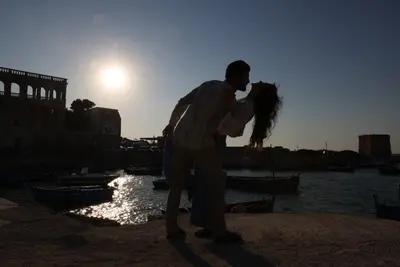 Engagement photoshoot in Polignano a Mare by Dalila G