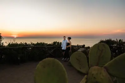 Engagement photoshoot in Tropea by Valerio V