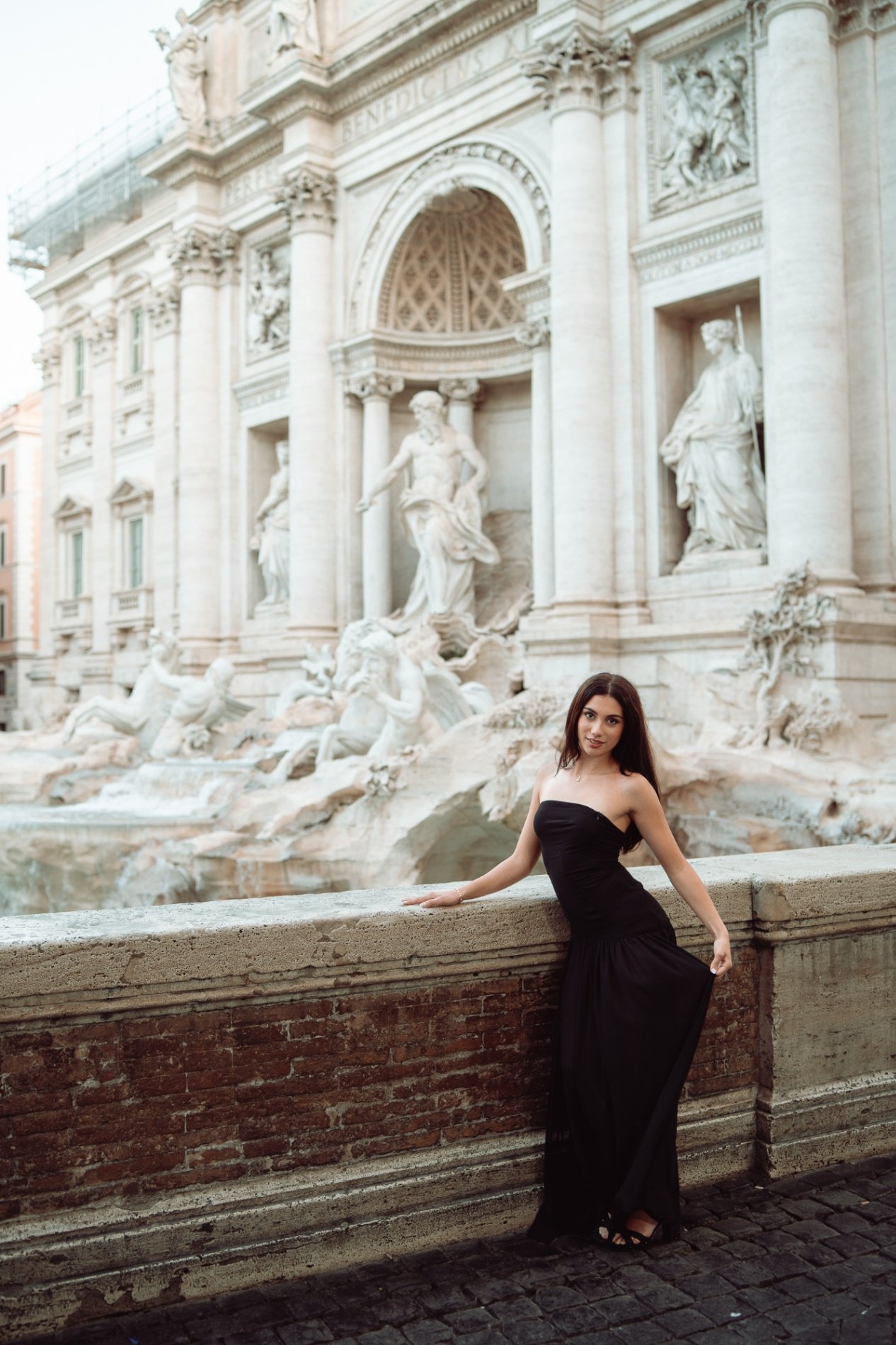 Rosario Curia photoshoot in Rome