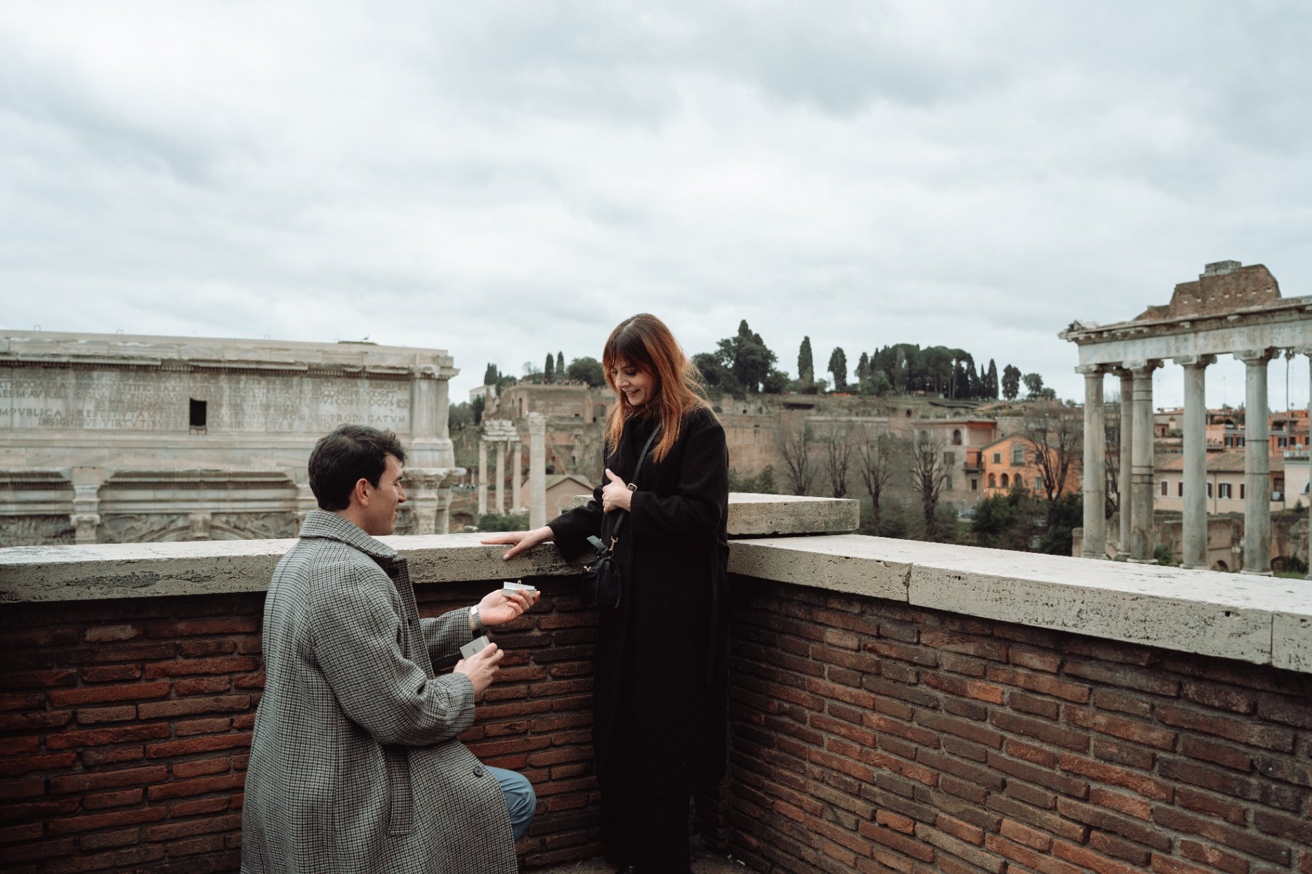 Rosario Curia photoshoot in Rome