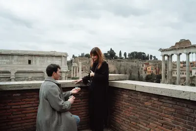 Proposal photoshoot in Rome by Rosario C