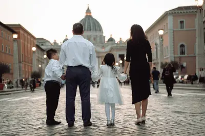 Family photoshoot in Rome by Rosario C