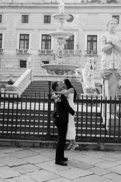 Elopement photoshoot in Palermo by Gianmarco V