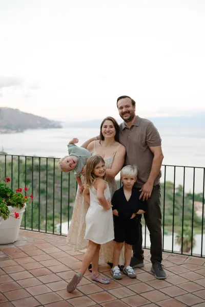 Family photoshoot in Taormina by Gianmarco V