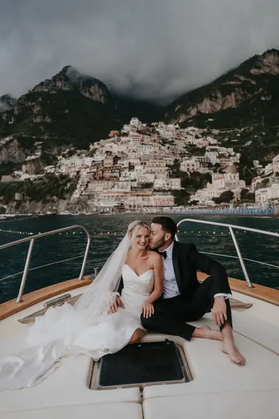 Elopement photoshoot in Portofino by Georgiana A