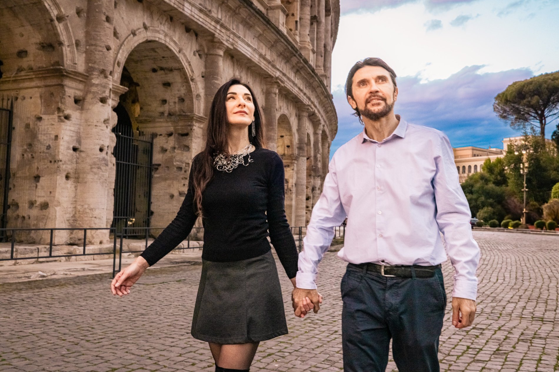 Engagement photoshoot in Italy