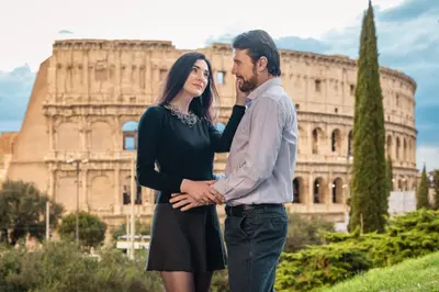 Couples photoshoot in Rome by Marco S