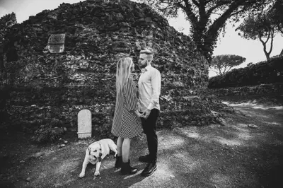 Engagement photoshoot in Rome by Marco S