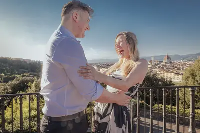 Engagement photoshoot in Florence by Marco S