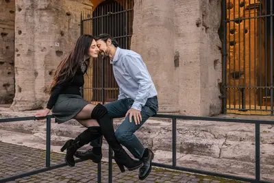 Engagement photoshoot in Rome by Marco S