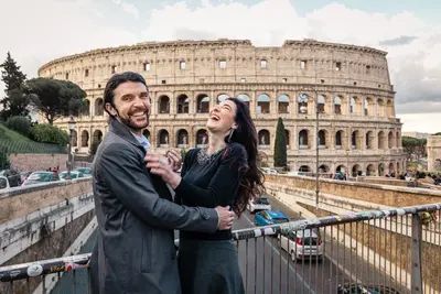 Engagement photoshoot in Rome by Marco S