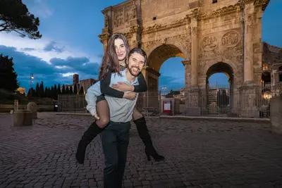 Engagement photoshoot in Rome by Marco S