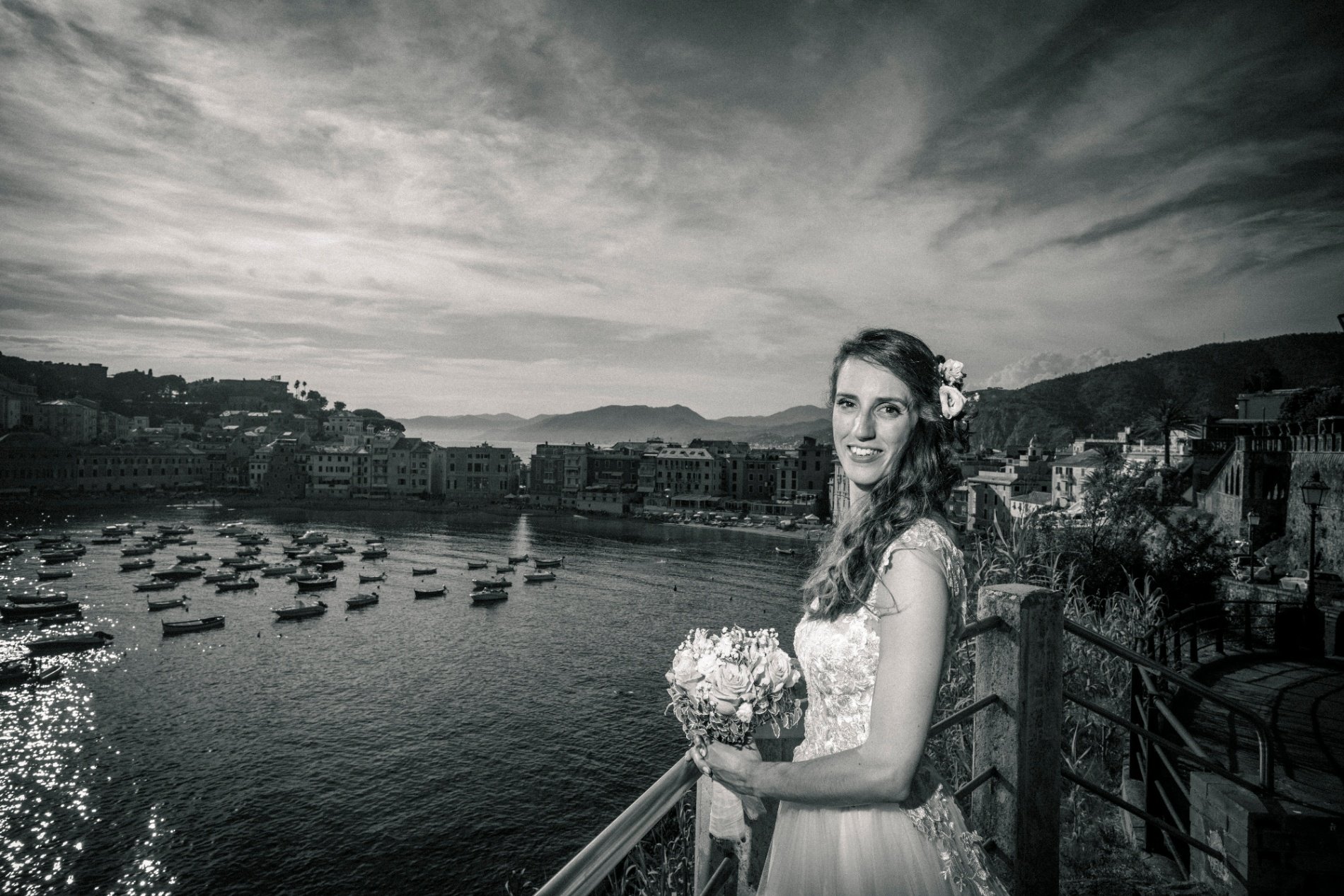 Cristian Umili photoshoot in Cinque Terre