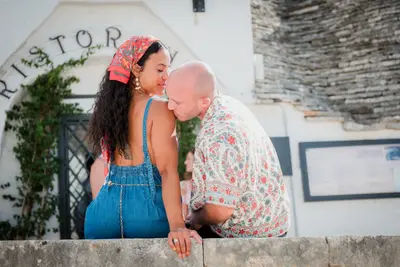 Engagement photoshoot in Alberobello by Luigi P